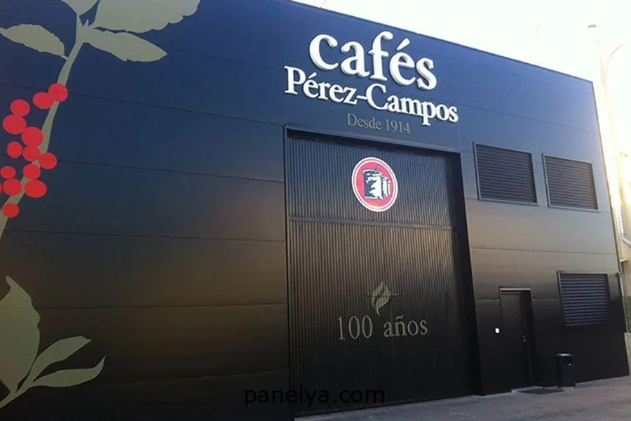 Cafés Pérez Campos fachada