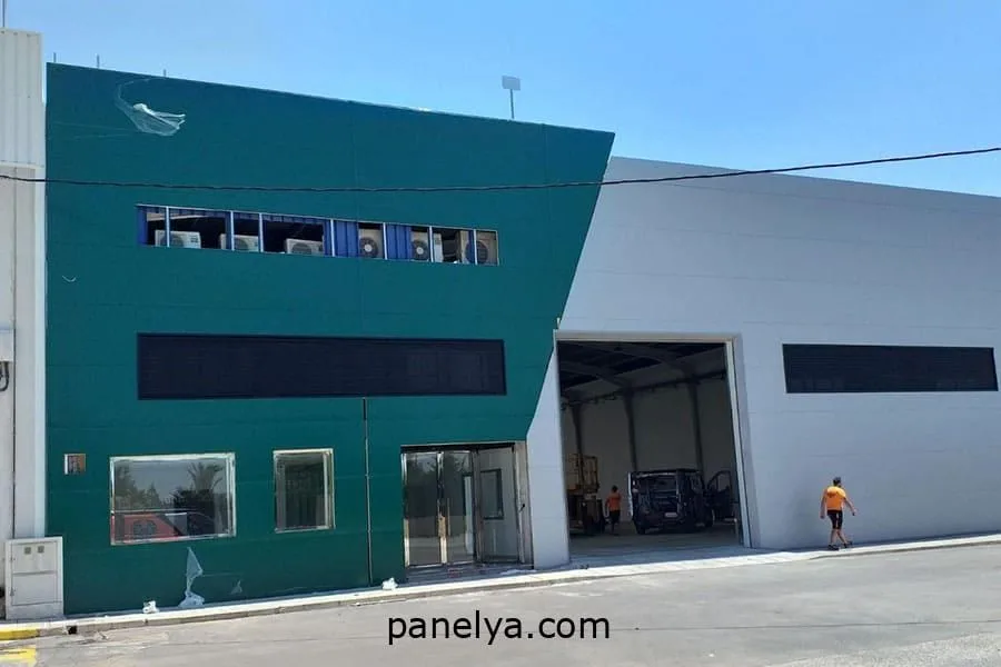 Fachada en construcción