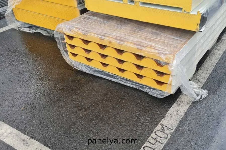 Espesor panel sándwich teja