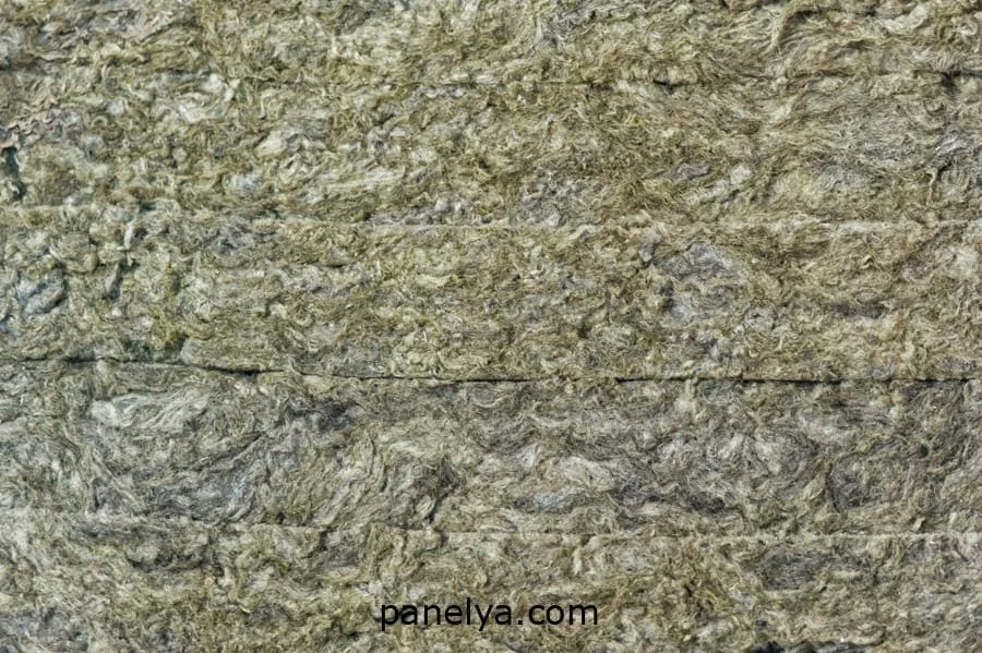 Capas de lana de roca