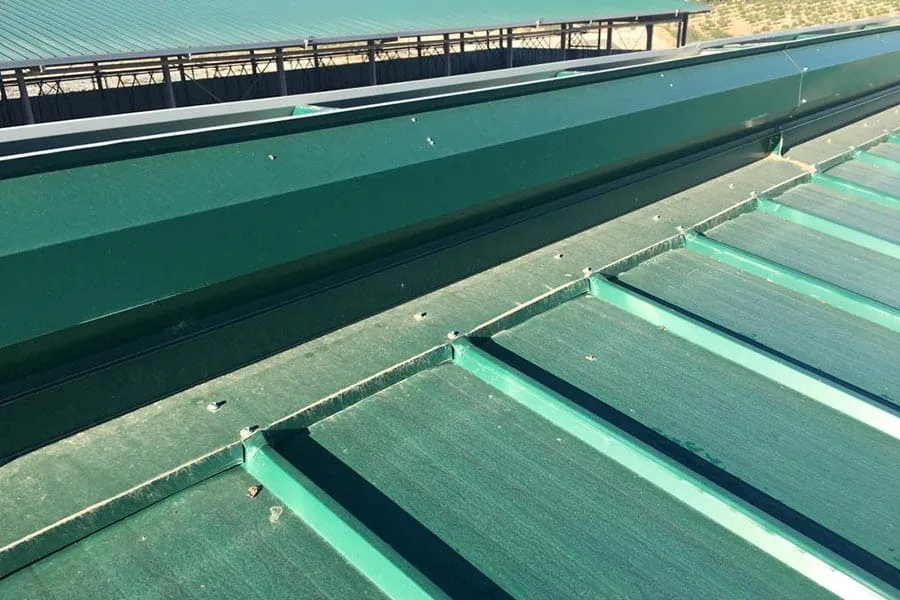 Cubierta de granja con agropanel