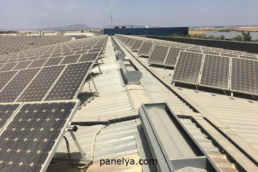 Placas solares sobre cubierta