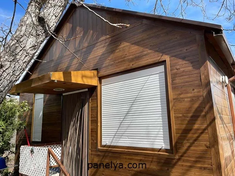 Panel sándwich fachada imitación madera 40 mm - Imagen 6