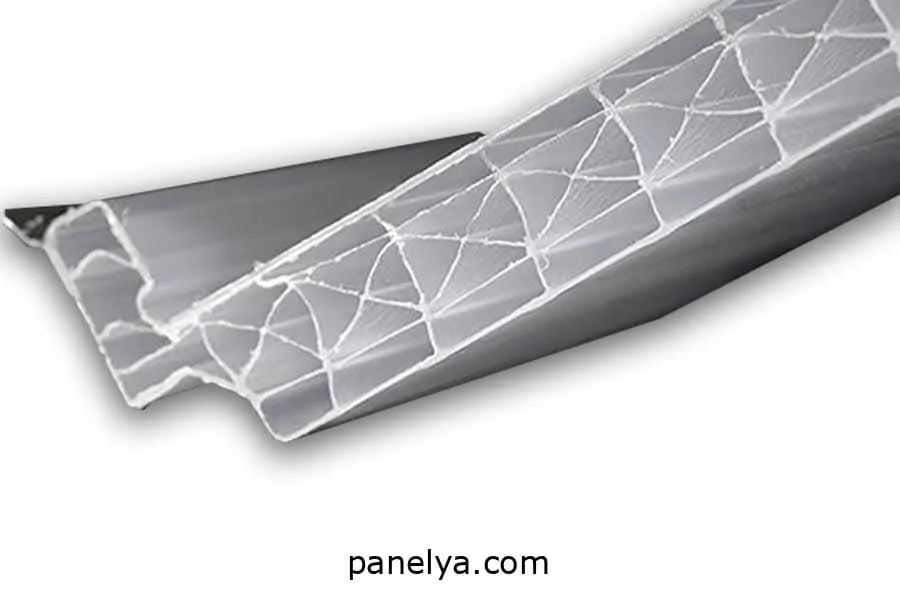 Policarbonato celular cubierta panel sándwich