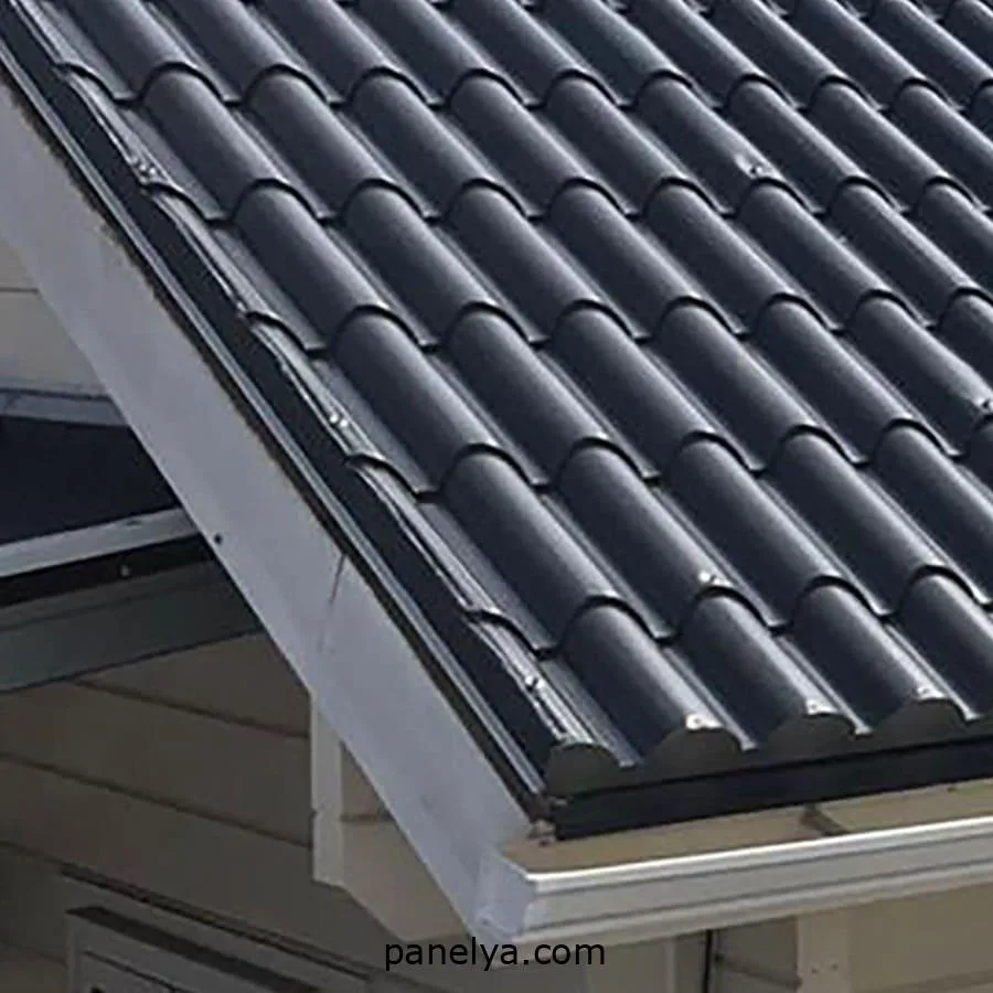 Remate lateral panel sándwich teja - Imagen 2