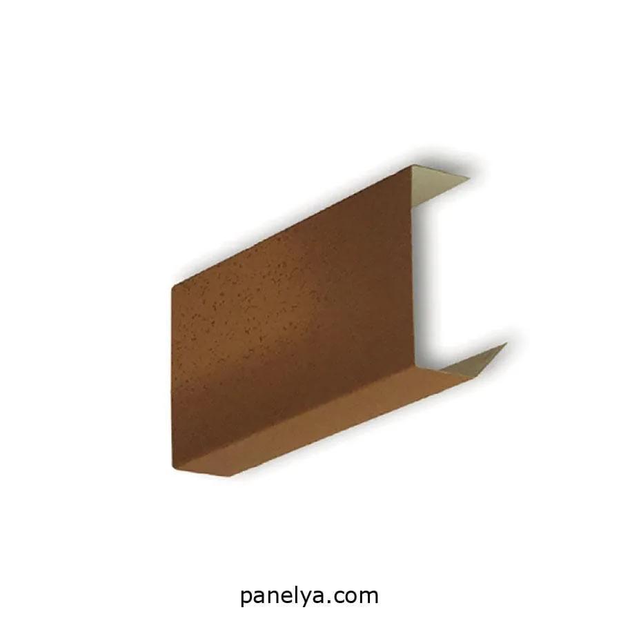 Remate lateral panel sándwich teja