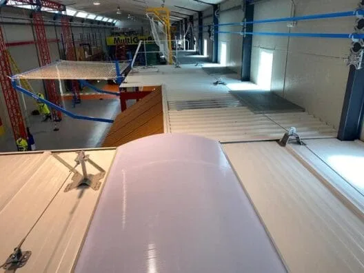 Equipación de seguridad para trabajos en cubiertas