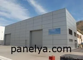 Fachada de panel sándwich arquitectónico en Murcia