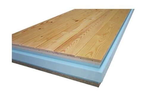 Panel sandwich de madera para cubierta
