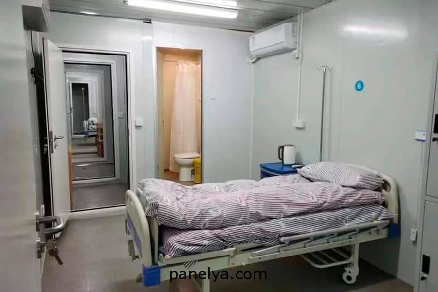 Habitación de panel sándwich en hospital