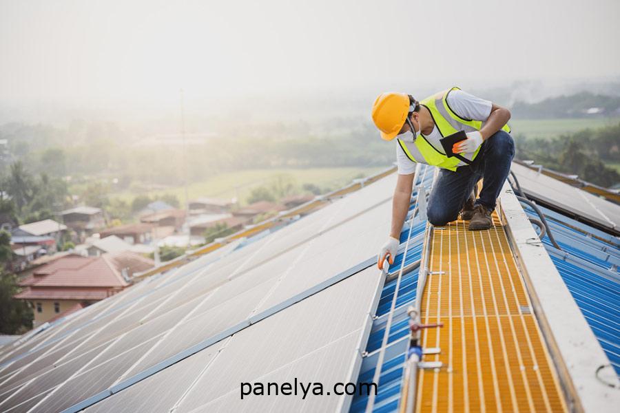 Seguridad en instalación fotovoltaica sobre cubierta metálica