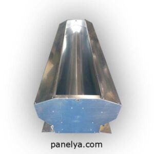 Aireador estático galvanizado para cubierta