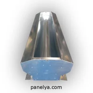 Aireador estático galvanizado para cubierta