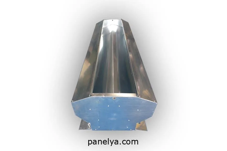 Aireador estático galvanizado para cubierta