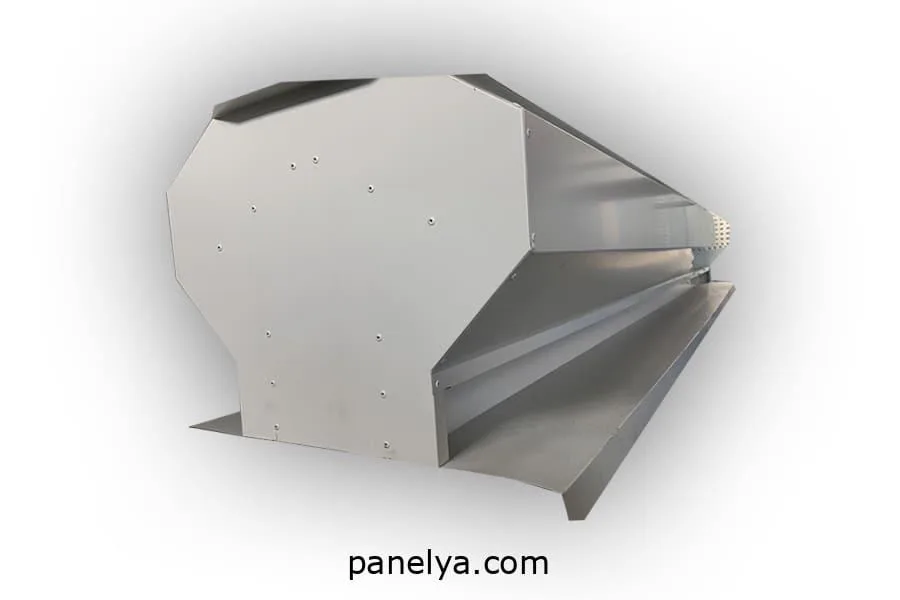 Aireador estático prelacado para cubierta