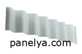 Chapa metálica mini onda