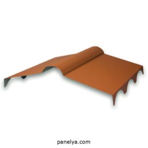 Cumbrera troquelada panel teja