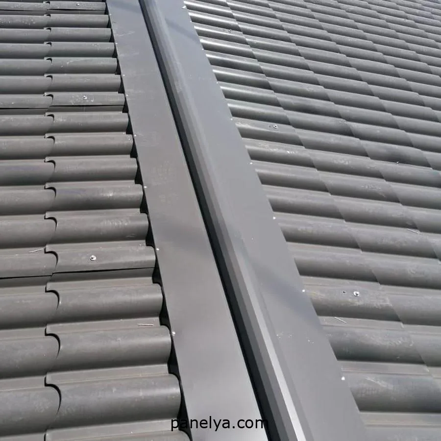 Cumbrera troquelada panel teja - Imagen 4