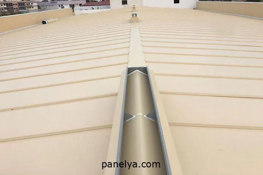 Panel sándwich cubierta con tapajuntas - Imagen 6