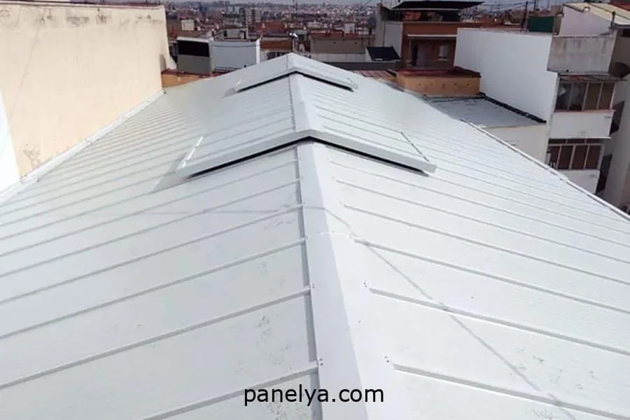 Panel sándwich cubierta con tapajuntas - Imagen 5