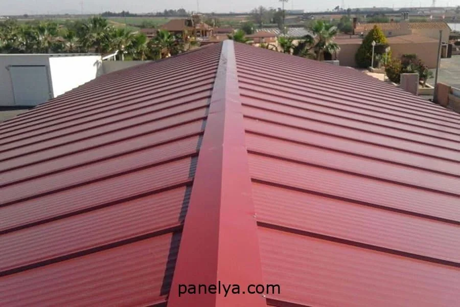 Panel sándwich cubierta con tapajuntas - Imagen 2