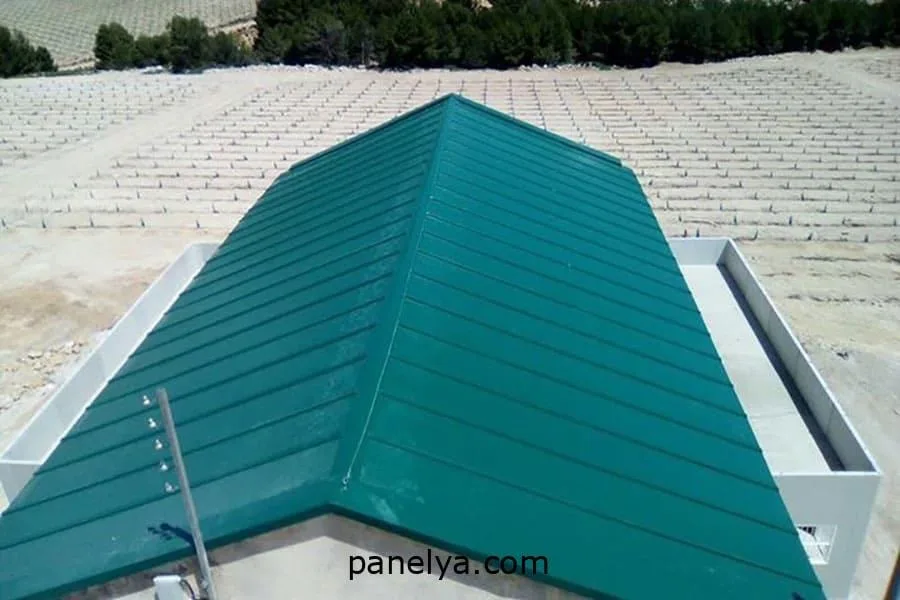 Panel sándwich cubierta con tapajuntas - Imagen 3