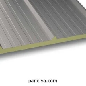 Panel sándwich cubierta sin tapajuntas 3 grecas