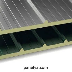 Panel sándwich cubierta sin tapajuntas uso agrícola