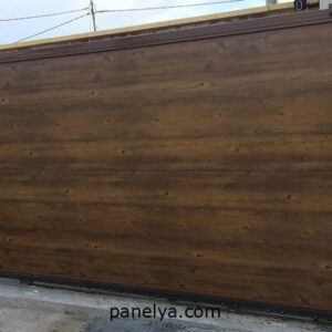 Panel sándwich fachada imitación madera 40 mm