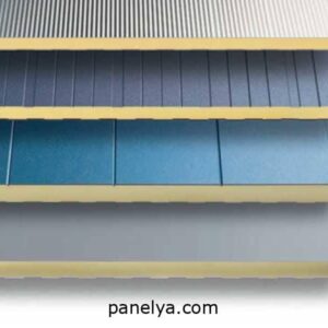 Panel sándwich de fachada microperfilado, perfilado, semiliso y liso