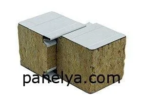 Panel sándwich lana de roca