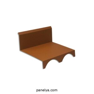 Remate troquelado a pared