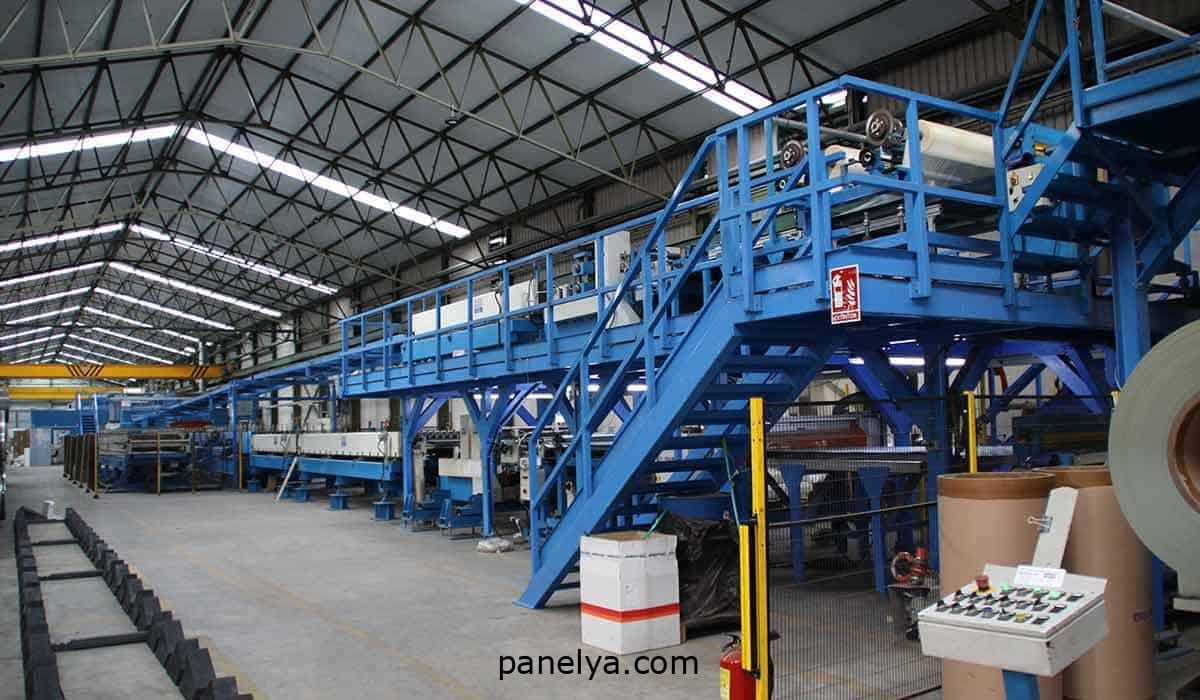 Fabricación de panel sándwich